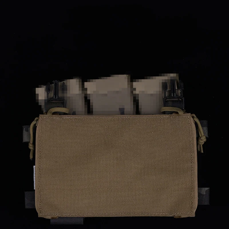 Bolsillo interno colgante para el pecho táctico, correa para el pecho, bolsa integrada, aparejo para el pecho, bolsa de gestión multiusos - imagen 2