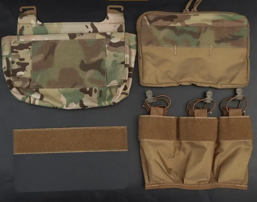 Chaleco para deportes al aire libre DOPE pecho táctico combinación multifuncional bolsa dividida - imagen 3