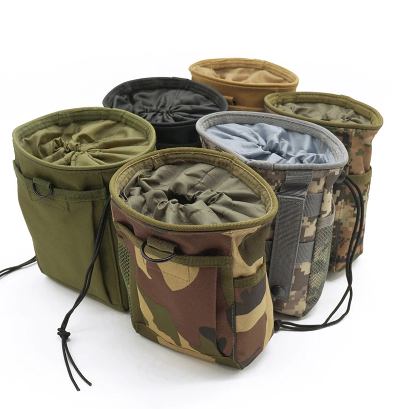 Bolsa táctica Molle para Rifle de caza, bolsa de descarga de munición, bolsa de cartucho de pistola, riñonera de bolsillo para herramientas del ejército - imagen 2