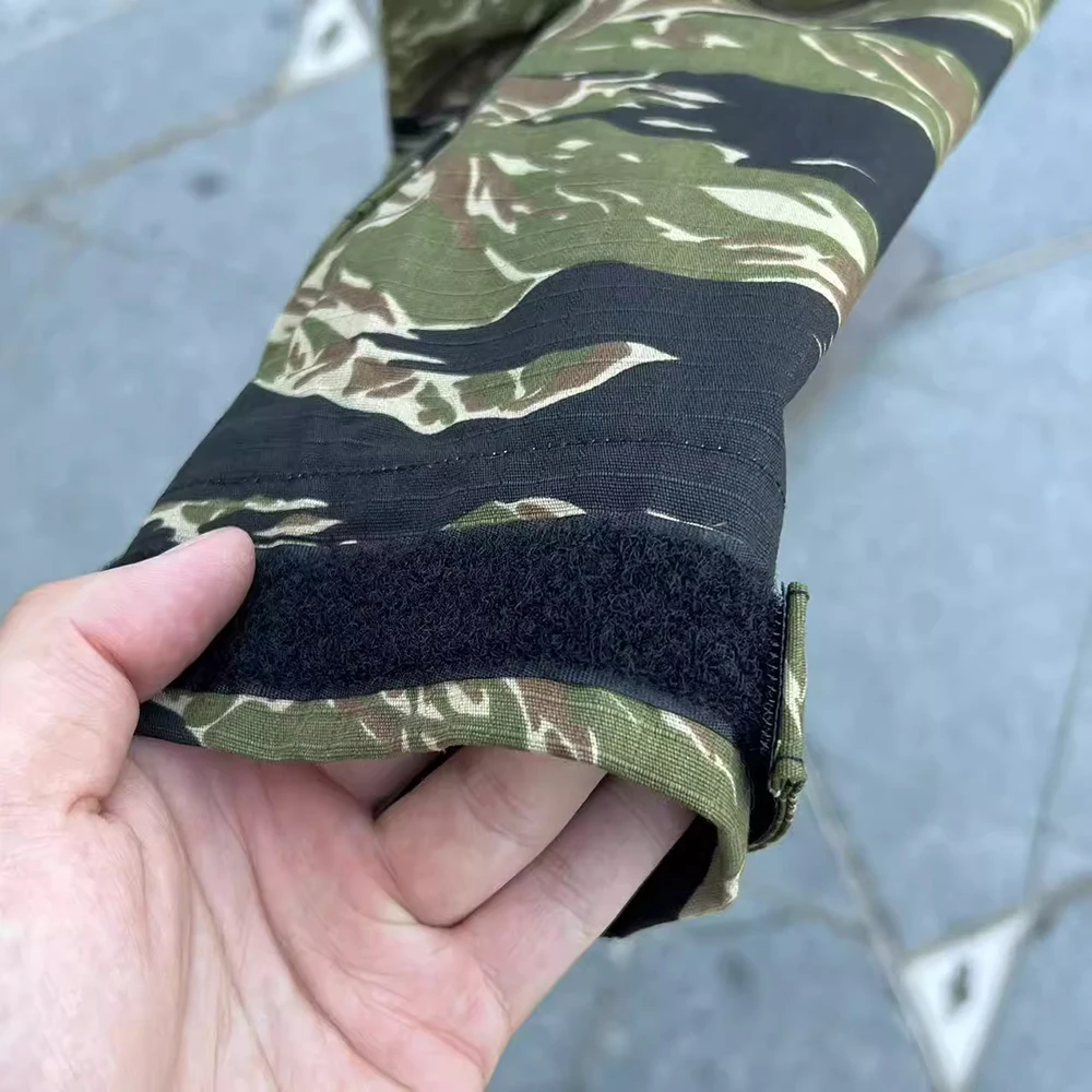 Nuevo conjunto de traje de rana G3 a rayas de tigre de la jungla para deportes al aire libre, traje de rana GEN3 a rayas de tigre de Vietnam, conjunto de pantalones tácticos - imagen 3