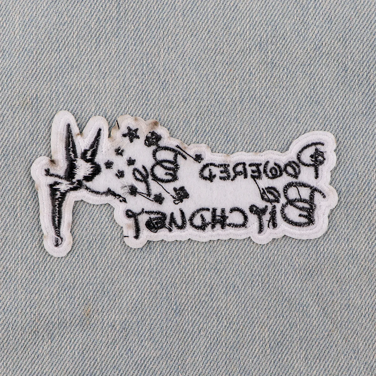 Parche bordado de elfo bonito para niña bonita, parches termoadhesivos para planchar en la ropa, insignias de costura DIY - imagen 3