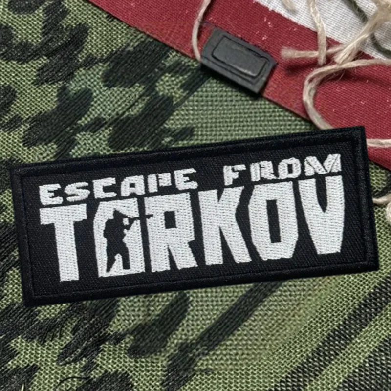 Parche con estampado de cazador de francotirador, chaleco táctico, sombreros con gancho y bucle, insignia de moral, mochila, pegatinas decorativas, parches para brazalete para ropa - imagen 2