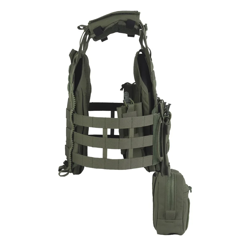 JPC 3,0 conjunto de chaleco de asalto estilo Crye serie R ligero Molle portador de placa táctica Airsoft armadura corporal accesorios de caza - imagen 3