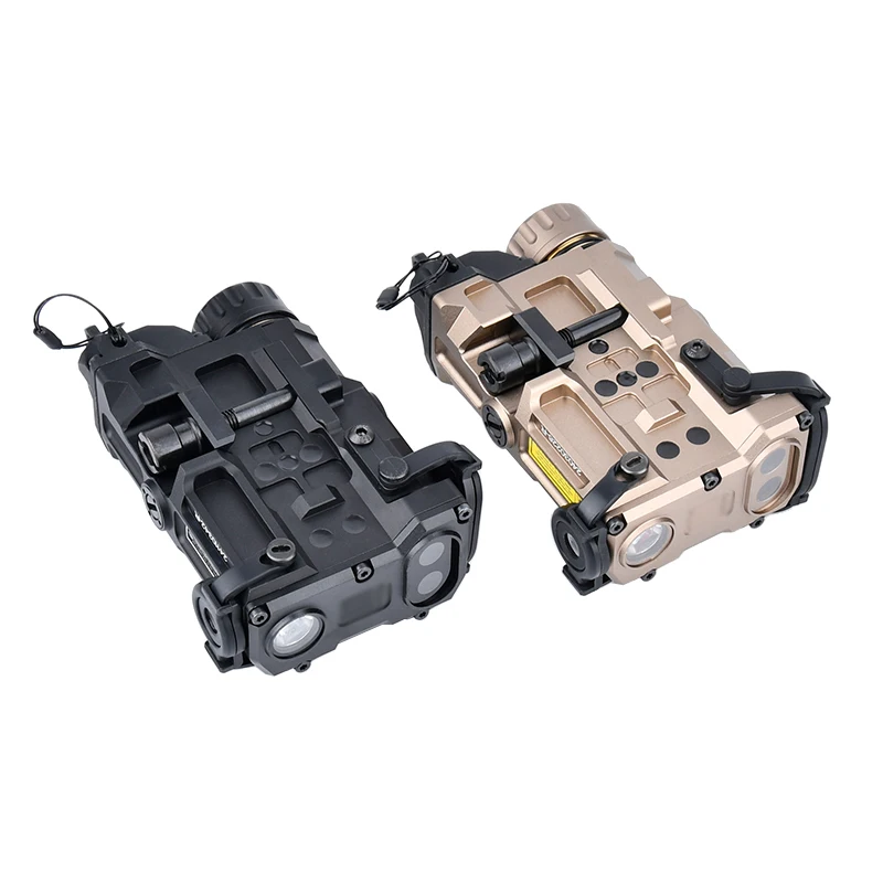 Linterna táctica OGL de aluminio con indicador IR, punto rojo, verde, azul, luz blanca, estroboscópica, para caza, compatible con riel de 20mm - imagen 3