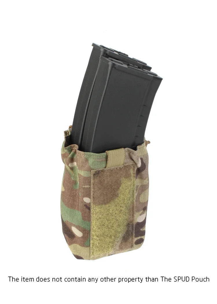 PEW TACTICAL SS STYLE SPUD bag Airsoft Hunting Camo, bolsa doble para revistas, bolsas de Radio Mag - imagen 4
