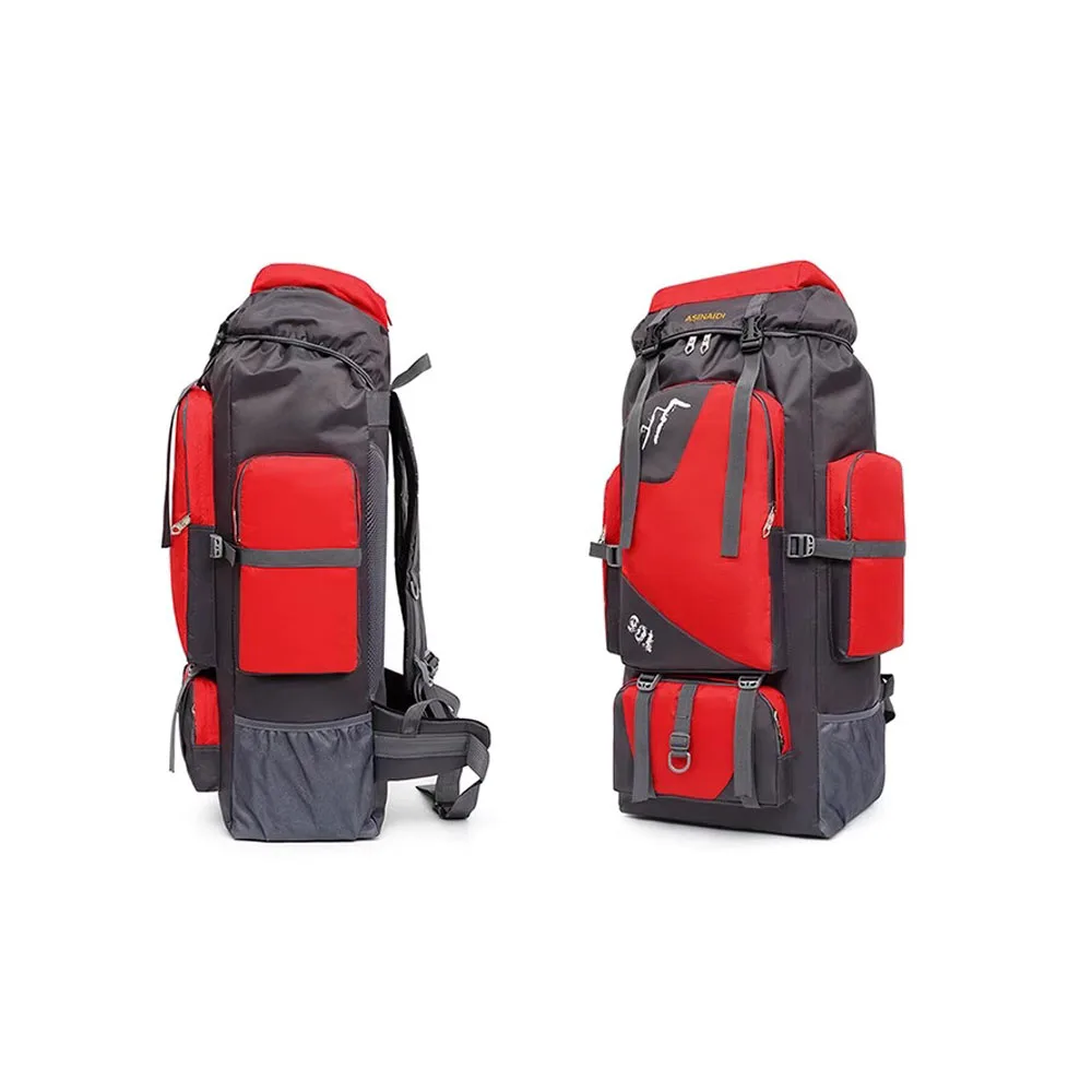 Mochila para deportes al aire libre para hombres y mujeres, bolsa de senderismo, bolsa de viaje de gran capacidad, bolsa de equipaje de negocios, 90 litros - imagen 4
