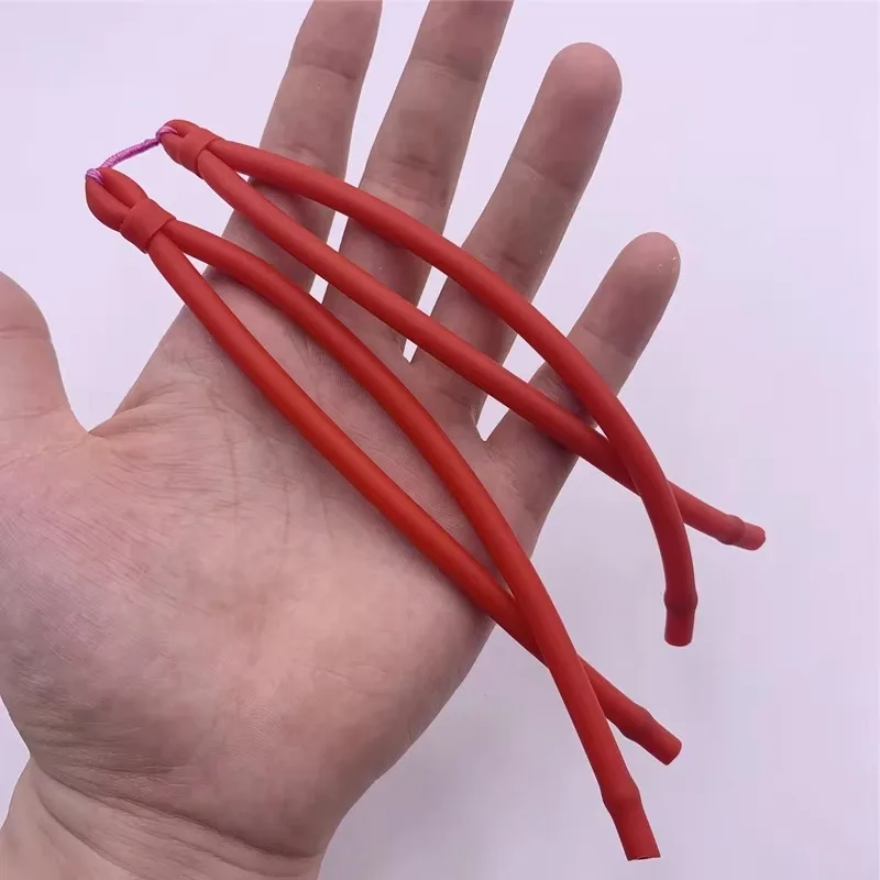 Tirachinas de pesca con bola de tarjeta compartida, con banda de goma, alta elasticidad, catapulta para caza al aire libre, accesorios de pesca, 1/3/5 - imagen 2