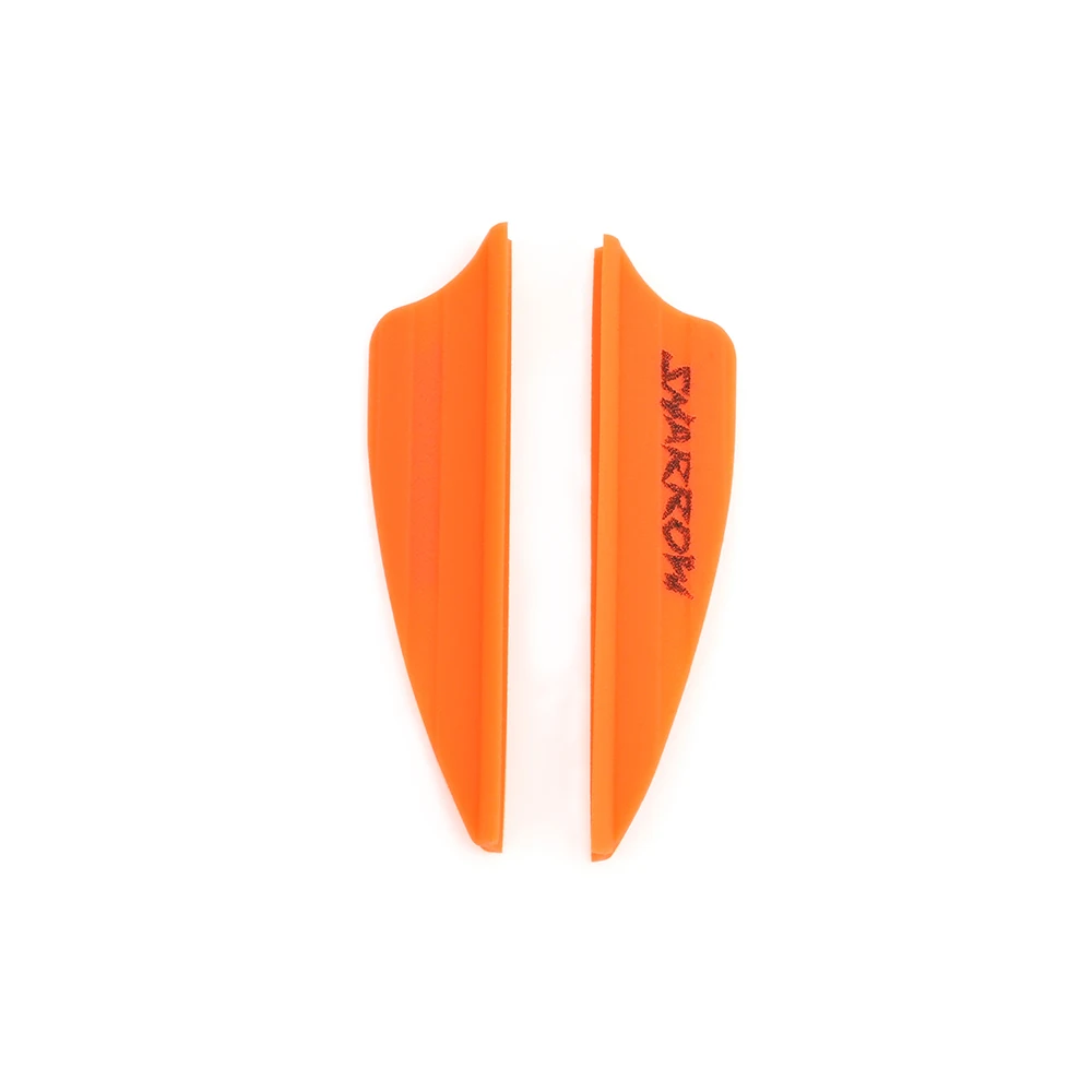 Pluma de ranura de aire de 50 piezas, paletas de goma de 1,75 pulgadas para flechas de carbono de aluminio, tiro con arco, accesorios de caza - imagen 5