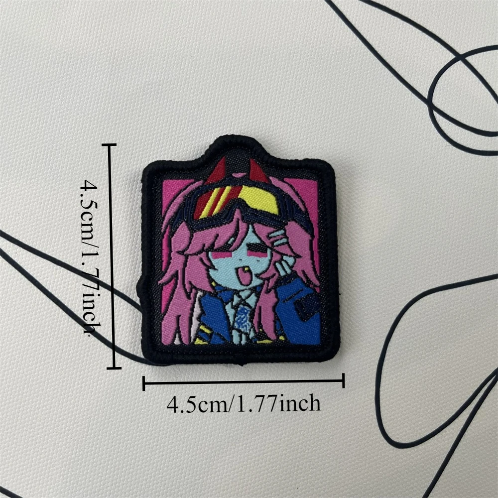 Parches de bucle de gancho tejido SIG MCX de primera línea para niña, insignia de moral táctica, brazalete militar, mochila, pegatina con apliques - imagen 4