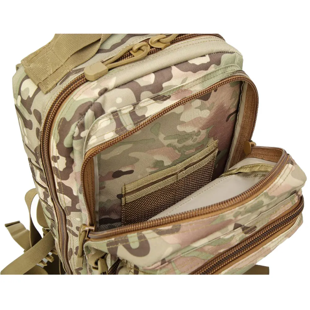 Mochila táctica militar 3P para hombre, bolso táctico del ejército para acampar al aire libre, Oxford para ciclismo, senderismo, deportes, escalada, 30l - imagen 4