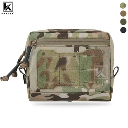 KRYDEX-bolsa táctica GP, bolsas de uso General, bolsa de almacenamiento EDC MOLLE para aparejo de pecho, chaleco, mochila con cinturón de servicio