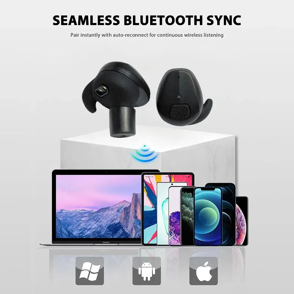 Tapones para los oídos electrónicos antiruido para entretenimiento, mantenimiento y rango de pistola, auriculares de protección auditiva con cancelación de ruido - imagen 4