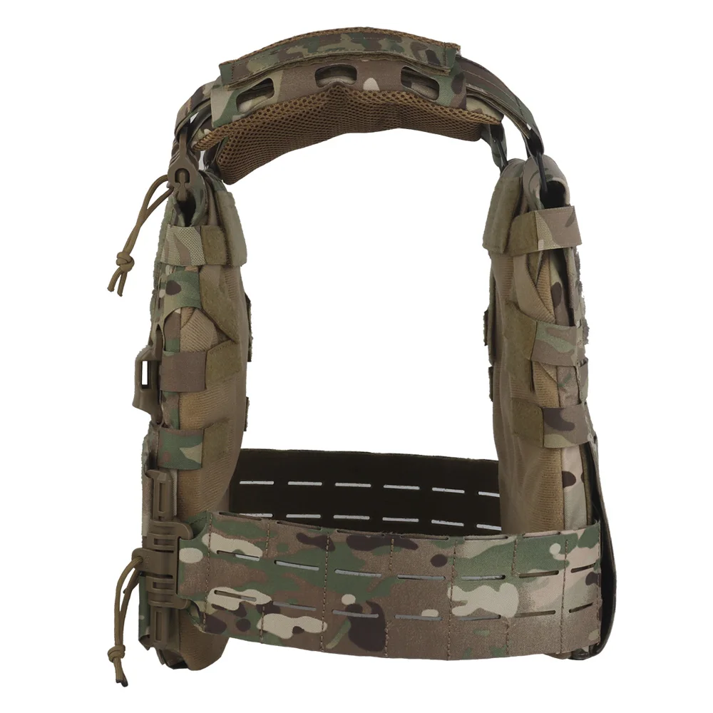 Portador de placa de arco táctico V2, aparejo de asalto CS, chaleco de protección de entrenamiento Militar con hebilla de liberación rápida, sistema MOLLE - imagen 3