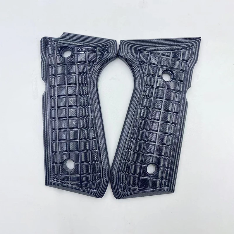 1 par de parches de escala de mango de agarre de 8 tipos para Beretta M92F KUBLAI N10 Kublai M9A1 - imagen 2