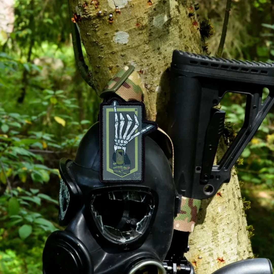 Parche táctico de gancho y bucle Jumbo, pegatinas de moral impresas en vivo para accesorios decorativos en ropa y mochilas - imagen 3