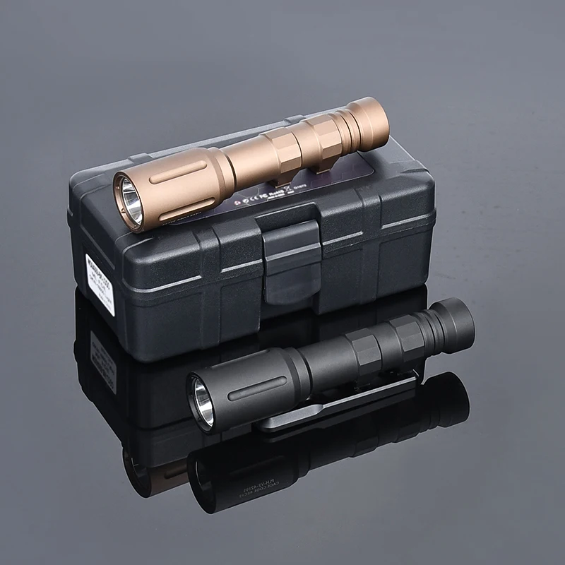 WADSN-linterna de PLH-V2 LED Plhv2, foco de Metal blanco, montaje de 1300 lúmenes, Base de luz de explorador de caza al aire libre, compatible con Mlok Keymod - imagen 3