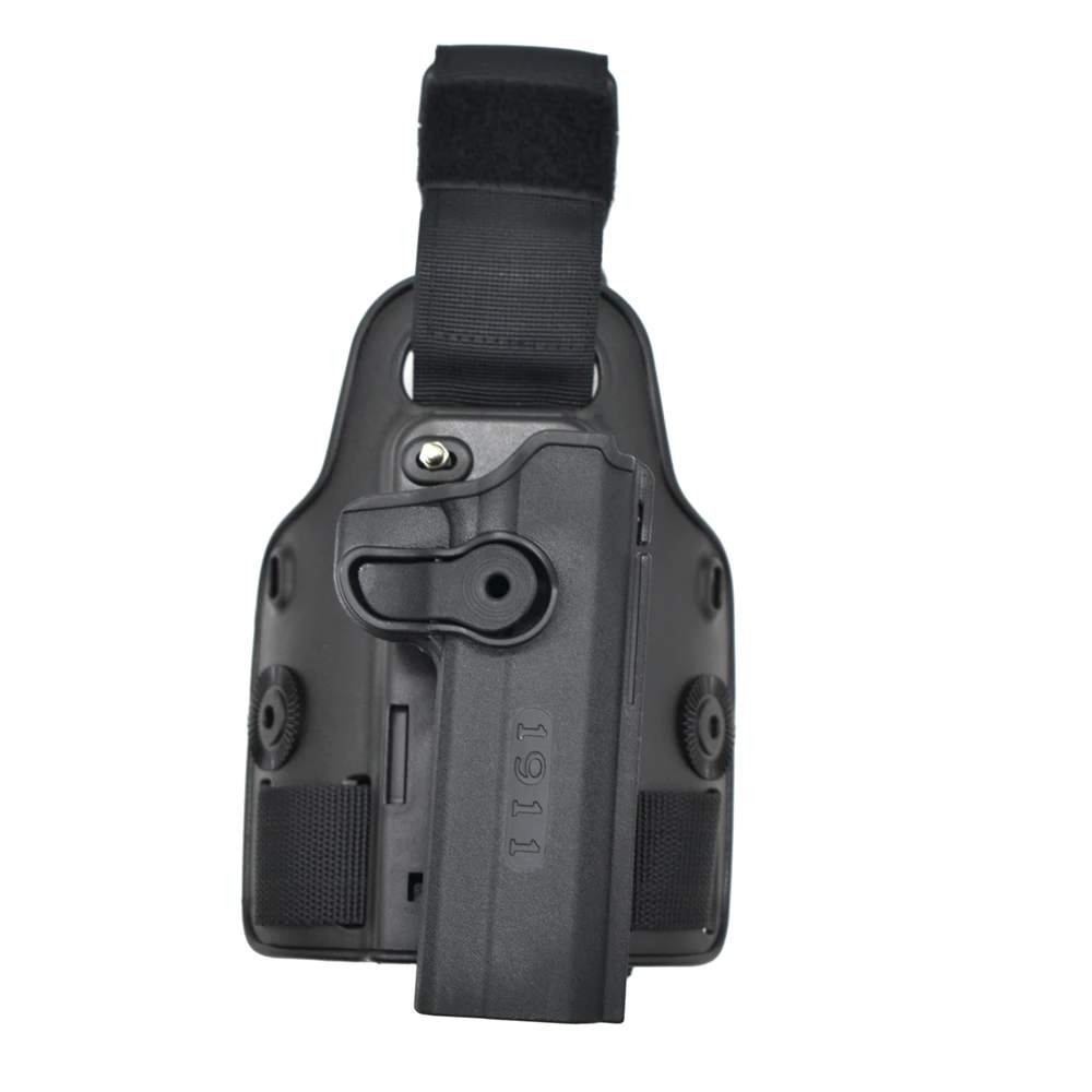Funda para pierna caída de caza, funda para muslo de pistola para GL 17 19,Beretta M9 92 96, Colt 1911, Beretta PX4 Storm - imagen 5