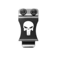 Metal clip SKULL