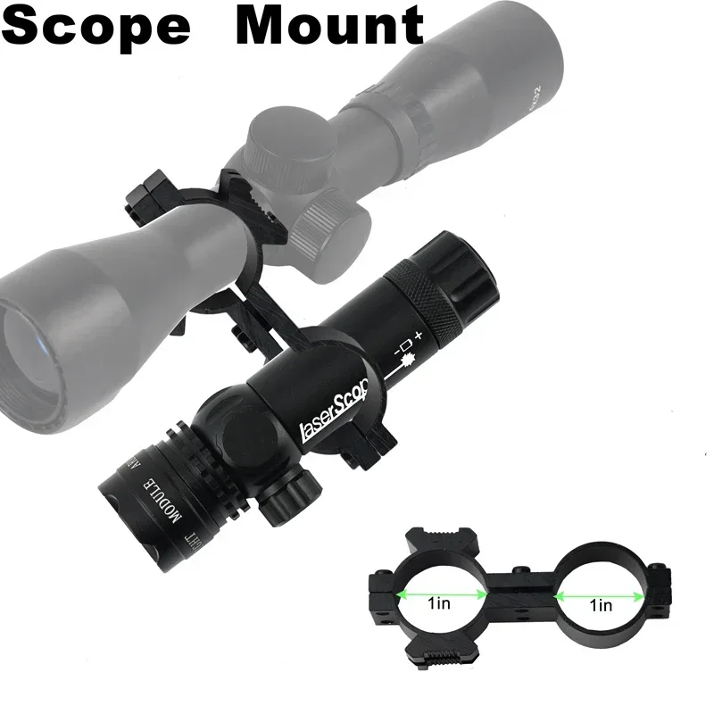 Mira táctica láser de punto rojo, verde/rojo, ajustable hacia arriba, izquierda y derecha, soporte para mira telescópica para Rifle + interruptor remoto para exteriores - imagen 5