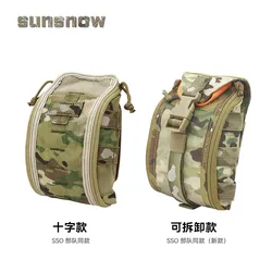 SSO Bolsa médica táctica MOLLE – Kit trauma para equipo militar