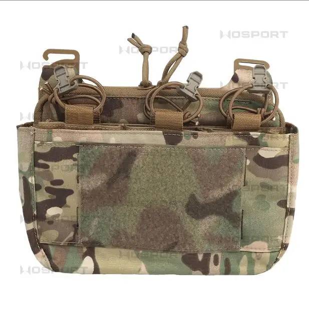 Chaleco para deportes al aire libre DOPE pecho táctico combinación multifuncional bolsa dividida - imagen 2