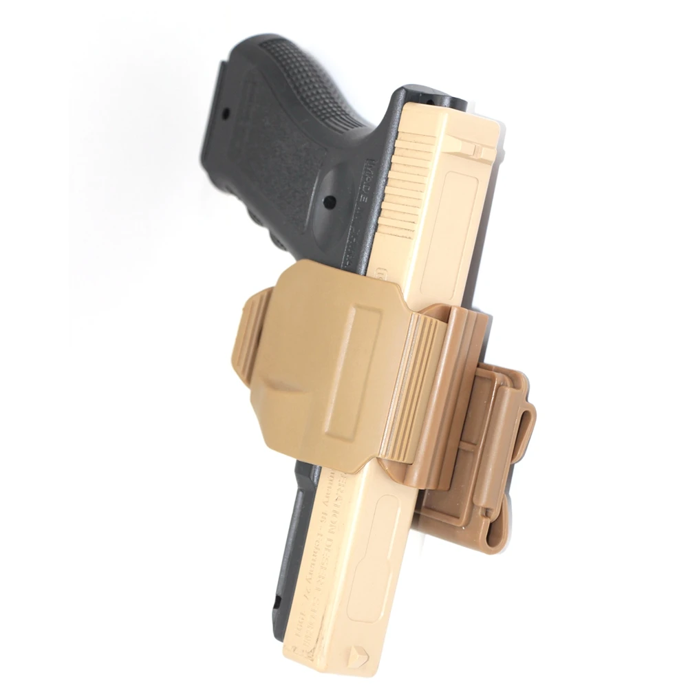 Funda táctica pistolera derecha con clip de cintura - imagen 5