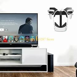 Soporte Universal J1HC para soporte pantalla para auriculares Quest2/Rift/Rift-S accesorios para controladores