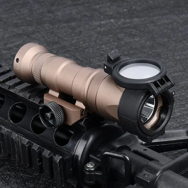 Airsoft Surefir M600 M300 linterna IR filtro difusor lente Protector cubierta arma explorador luz infrarroja visión nocturna sombra - imagen 4