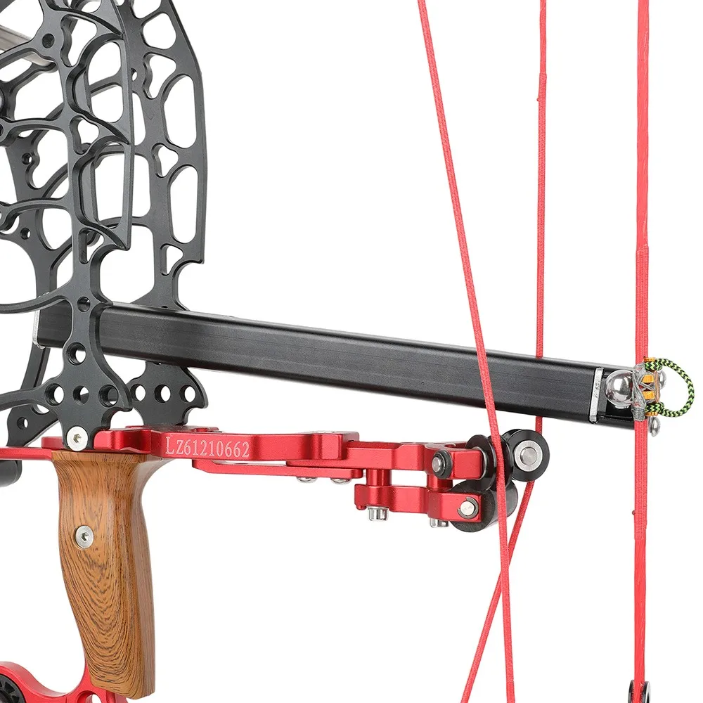 Tija de bola de acero con arco compuesto, lanzador de fuego rápido de 12 rondas, arco de doble uso, accesorio Universal de aleación de aluminio para tiro - imagen 2