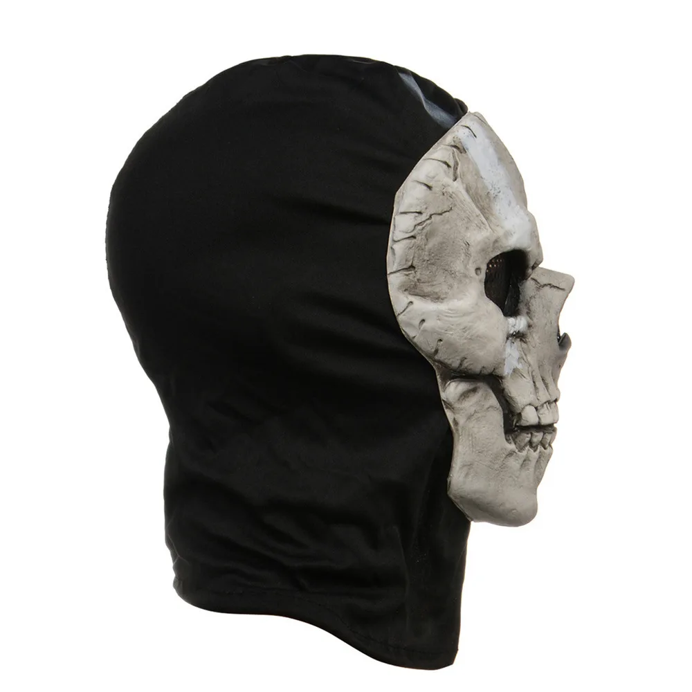 Unisex Halloween Horror Scream fantasma máscara de calavera Call of Duty MW2 casco de látex Cosplay realizar fiesta mascarada Prop - imagen 5