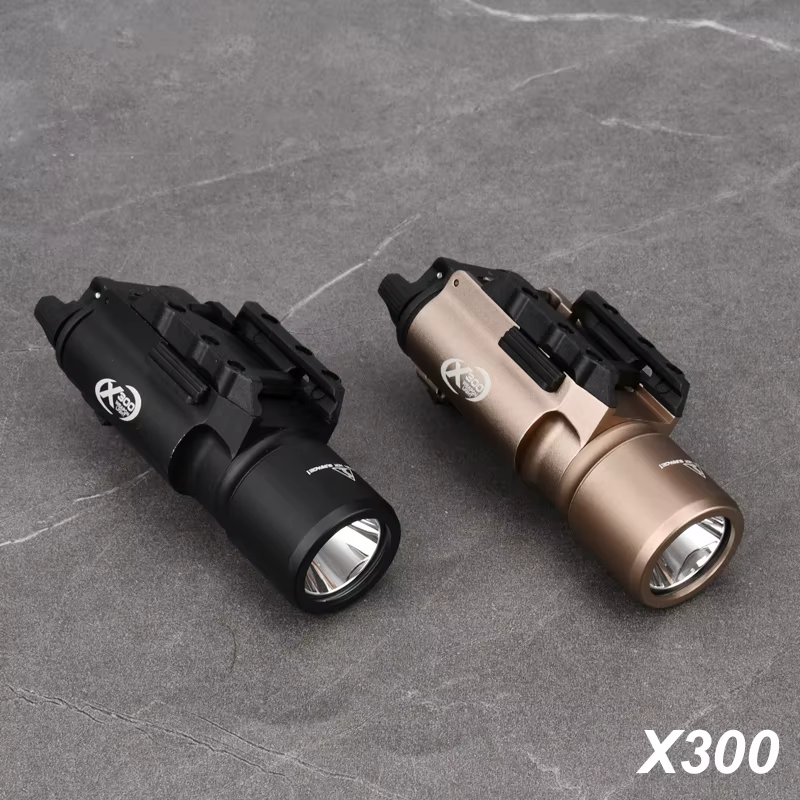 Pistola táctica Surefir X300 X300U Ultra X300V XH35, luz LED estroboscópica para pistola de Metal, compatible con riel de 20mm, linterna colgante para caza Airsoft - imagen 2