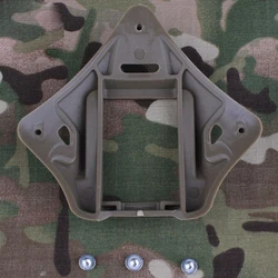 Emersongear casco táctico cubierta Nylon montaje ligero deportes al aire libre caza Camping combate senderismo Nylon