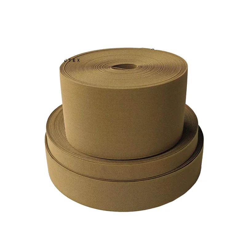 Correa elástica de alta elasticidad, chaleco táctico duradero, cinturón ajustable, color negro, marrón, verde militar, 2,5/3,8/5,0/10cm - imagen 3