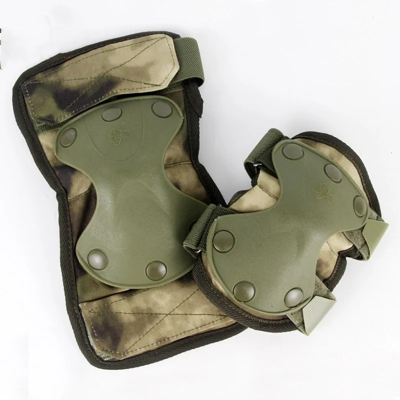 Rodilleras y coderas de camuflaje para hombre pequeño, equipo de protección táctica de las Fuerzas Especiales 6B51 para exteriores - imagen 5