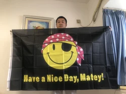 Sky Flag bandera pirata amarillo negro 90x150cm – Cosplay fiesta