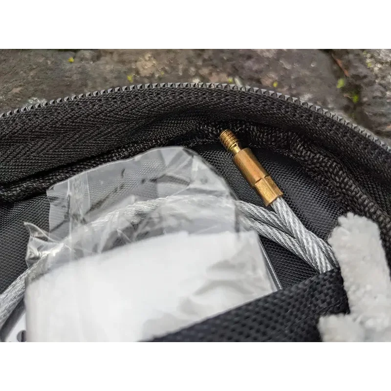 Kit de limpieza táctico 177.17cal.30cal.270 / 8.280cal 22LR.22 con varilla flexible y accesorio de bolsa - imagen 4