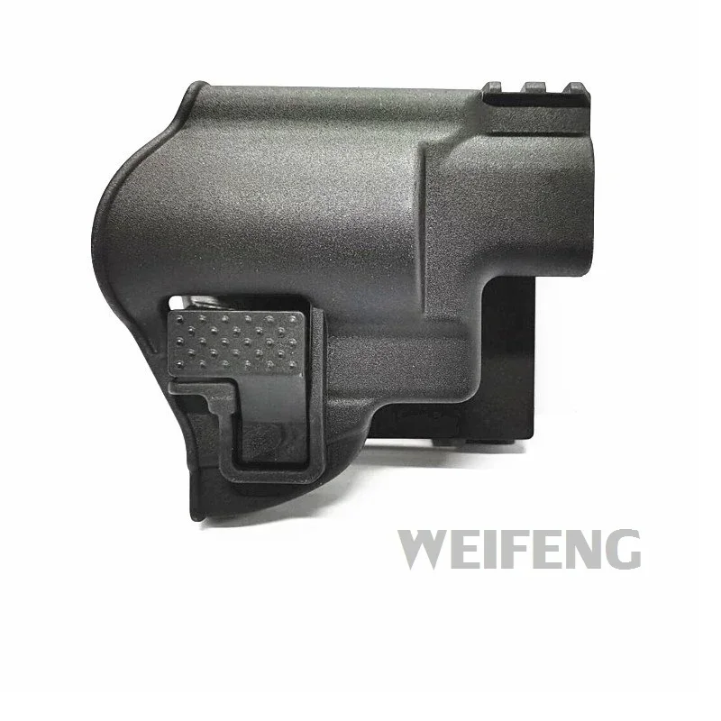 Funda para pistola revólver de 10mm, funda para pistola táctica de mano derecha, funda de liberación rápida, bolsa para entrenamiento de Paintball, accesorios Glock - imagen 4