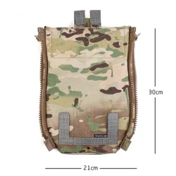 FCPC V5 bolsa de agua sándwich doble cremallera delgada MOLLE