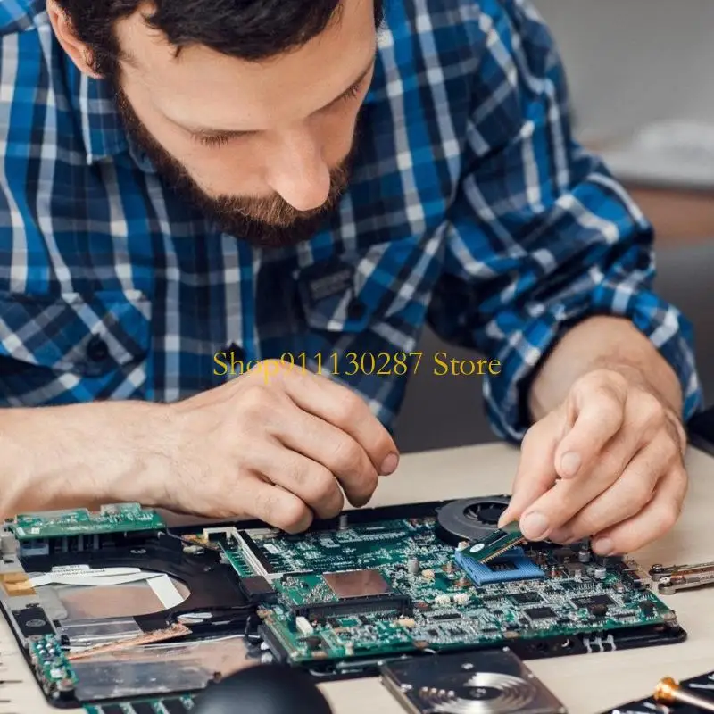 Ventilador enfriamiento CPU computadora portátil servicio pesado J1HC para disipador calor metal X505 - imagen 5