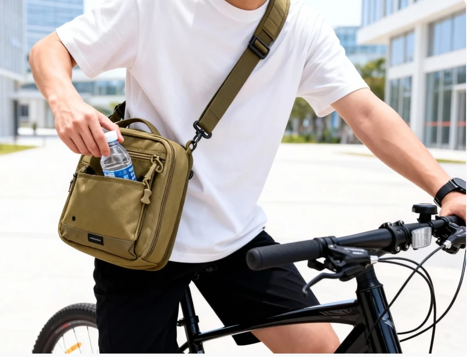 Nueva bolsa táctica multifuncional para senderismo, bolsa para acampar y andar en bicicleta al aire libre, bolsa de senderismo de almacenamiento en capas de gran capacidad - imagen 4