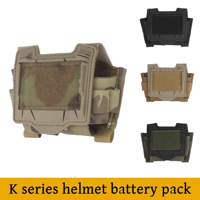 Bolsa táctica para casco visión nocturna y batería serie K compacta