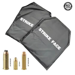 Placa balística de PE Flexible, chaleco táctico, mochila, armadura UD, placas a prueba de balas, Panel antibalas, 10x12 pulgadas, NIJ IIIA 3A, nivel de soporte