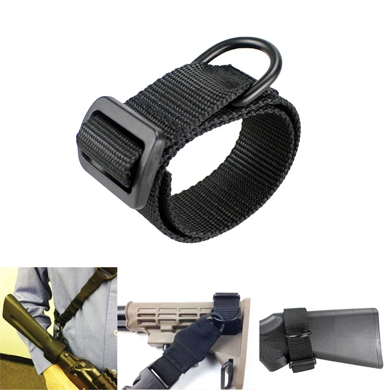 Adaptador de eslinga para culto Airsoft, correa para pistola, cinturón de flejado de cuerda para pistola - imagen 4