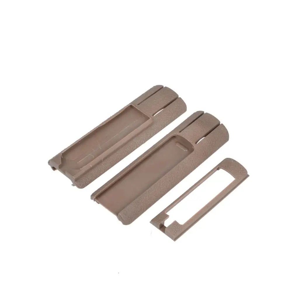 Cubierta de riel de goma táctica, almohadillas de riel de interruptor remoto, Panel de interruptor de presión de linterna, se adapta a riel Picatinny de 20mm para Caza - imagen 4