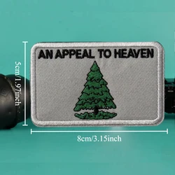 Parche bordado táctico velcro - Insignia moral para mochila militar