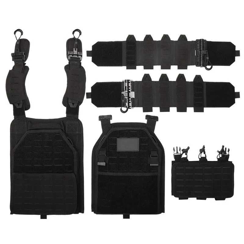 YAKEDA 6094 chaleco militar Cordura hebillas de liberación rápida - imagen 3