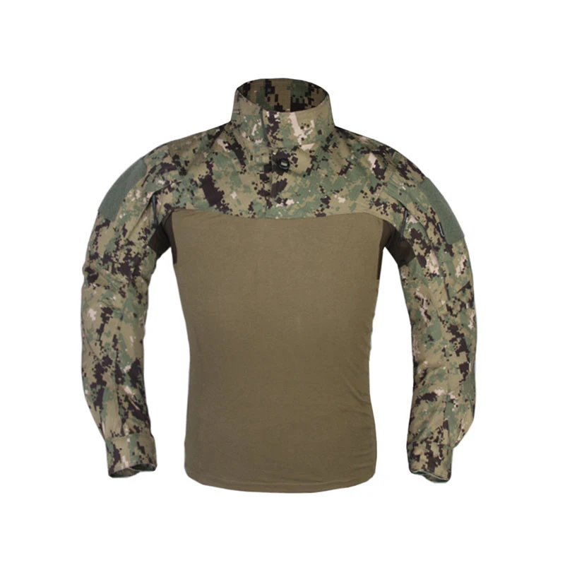 Emersongear-Conjuntos de uniformes de asalto táctico para hombre, trajes de combate, camisa, pantalones, camisetas AOR2, pantalones Cargo de servicio, caza al aire libre y senderismo - imagen 2