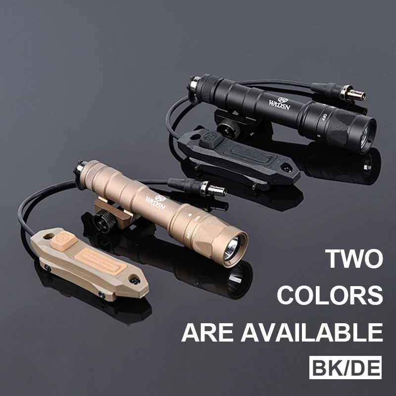 WADSN-linterna de explorador M600W, interruptor de cinta de doble función aumentada táctica para riel Picatinny de 20mm, accesorios Airsoft AR15 - imagen 2