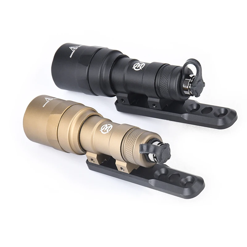 Linterna táctica WADSN M300 SF M300C luz de exploración LED con M-LOK Keymod Base de montaje Offset Airsoft accesorio de arma de caza - imagen 2