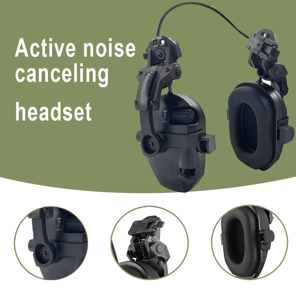 Tapones para los oídos antiruido, protectores tácticos para los oídos para caza, Protector para los oídos, protección auditiva insonorizada para disparar - imagen 4